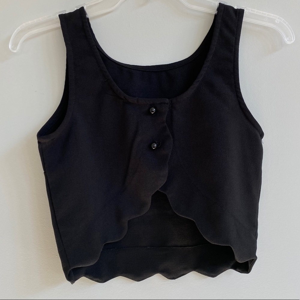 💙NWOT Cropped Tank Top Size XS - Picture 3 of 4